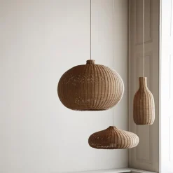 Abat jour tressé - disque