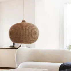 Abat jour tressé - Rond