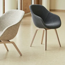 About a chair 123 - Chêne laquée / Jaune (Outlet)