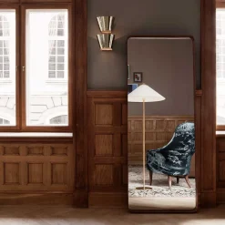 Adnet Miroir Mural Rectangulaire L