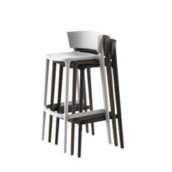 Africa tabouret (lot de 4)