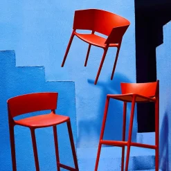 Africa tabouret (lot de 4)