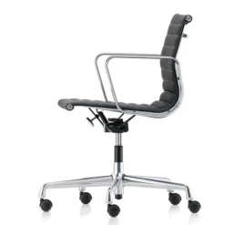 Aluminium EA 117 - Cuir noir L50 (Outlet)