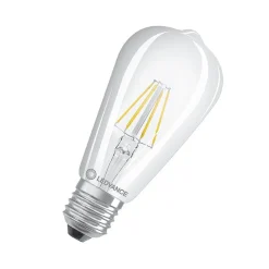 Ampoule LED Déco E27 claire 5.8W Equivalence Halo 60W 2700K Dimmable