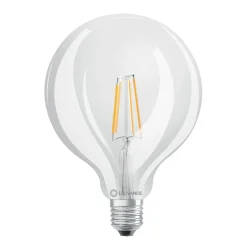 Ampoule LED Globe125 E27 Claire 11W Equivalence Halo 100W 2700K Dimmable