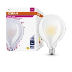 Ampoule LED Globe E27 Dépolie 6.5W Equivalence Halo 60W 2700K Non Dimmable