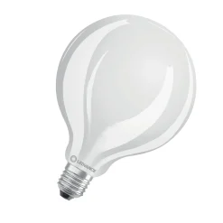 Ampoule LED Globe95 E27 dépoli 12W Equivalence Halo 100W 2700K Dimmable