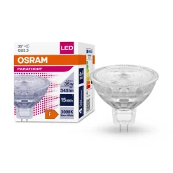 Ampoule LED GU5.3 3.8W Equivalence Halo 35W 3000K 36° Non dimmable