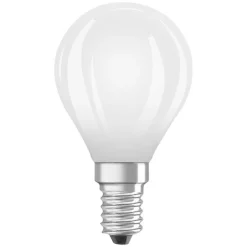 Ampoule LED Sphérique Dépolie E14 2.8W Equivalence Halo 25W 2700K Dimmable