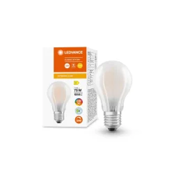 Ampoule LED Standard E27 Dépolie 7.5W Equivalence Halo 75W 2700K Dimmable