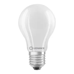 Ampoule LED standard E27 dépolie 7W Equivalence Halo 60W 2700K Dimmable