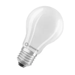 Ampoule LED standard E27 dépolie 7.5W Equivalence Halo 75W 2700K Dimmable