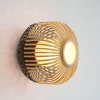 Applique / plafonnier bamboo light s noir