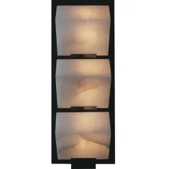 Applique triple bloc Auvent sur fond métal