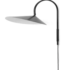 Arum applique murale pivotante - Noir