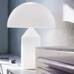 Atollo verre opale - Grande (Outlet)