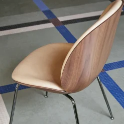 Beetle Dining Chair - 3D Veneer - Front Upholstered