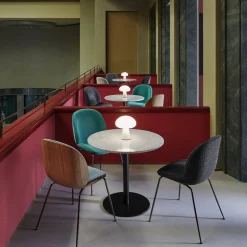 Beetle Dining Chair - 3D Veneer - Front Upholstered