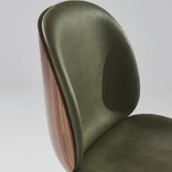 Beetle Dining Chair - 3D Veneer - Front Upholstered