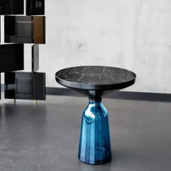 Bell Side Table Métal Noir