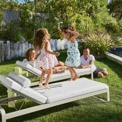 Bellevie lit de soleil - Blanc grisé