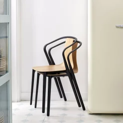 Belleville Fauteuil Bois