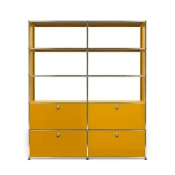 Bibliothèque 10 modules 4 portes