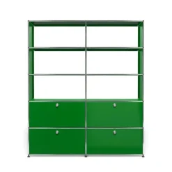 Bibliothèque 10 modules 4 portes