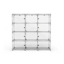 Bibliothèque 12 modules 8 portes