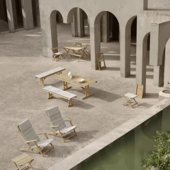 BM5568 Chaise Longue & BM5868 Coussin