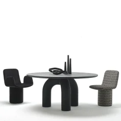 Brera - Chaise avec accoudoirs