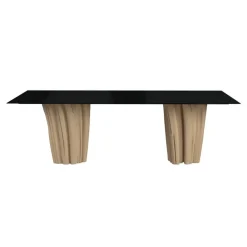 Brick Table Pied bois