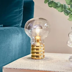 Bulb Brass Lampe à poser sans fil