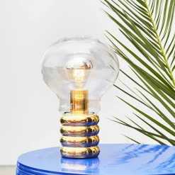 Bulb Brass Lampe à poser sans fil