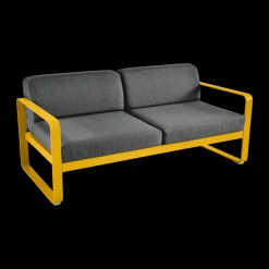 Canapé 2 places Bellevie - Gris graphite