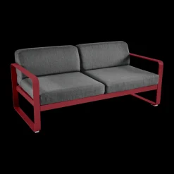 Canapé 2 places Bellevie - Gris graphite