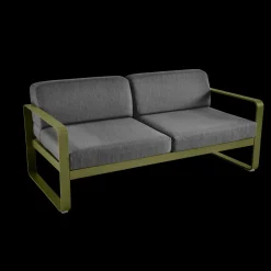 Canapé 2 places Bellevie - Gris graphite