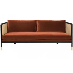 Canapé Cannage 210 Bois Noir