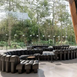 Canapé Demi-cercle avec dossier DS-600/904