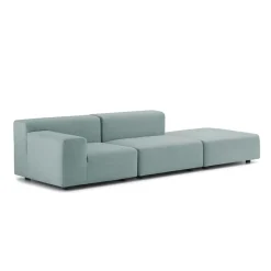 Canapé Plastics Outdoor 2 places + 1 pouf
