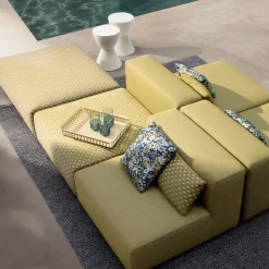 Canapé Plastics Outdoor Liberty 3 places + pouf - Artemis