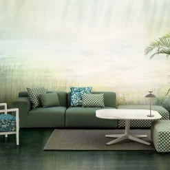 Canapé Plastics Outdoor Liberty 2 places + 3 Poufs