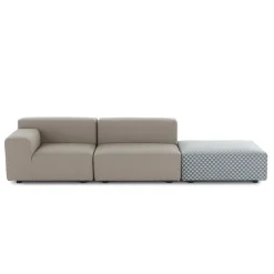 Canapé Plastics Outdoor Liberty 2 places + 1 Pouf