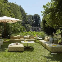 Canapé Plastics Outdoor Liberty 2 places + 1 Pouf