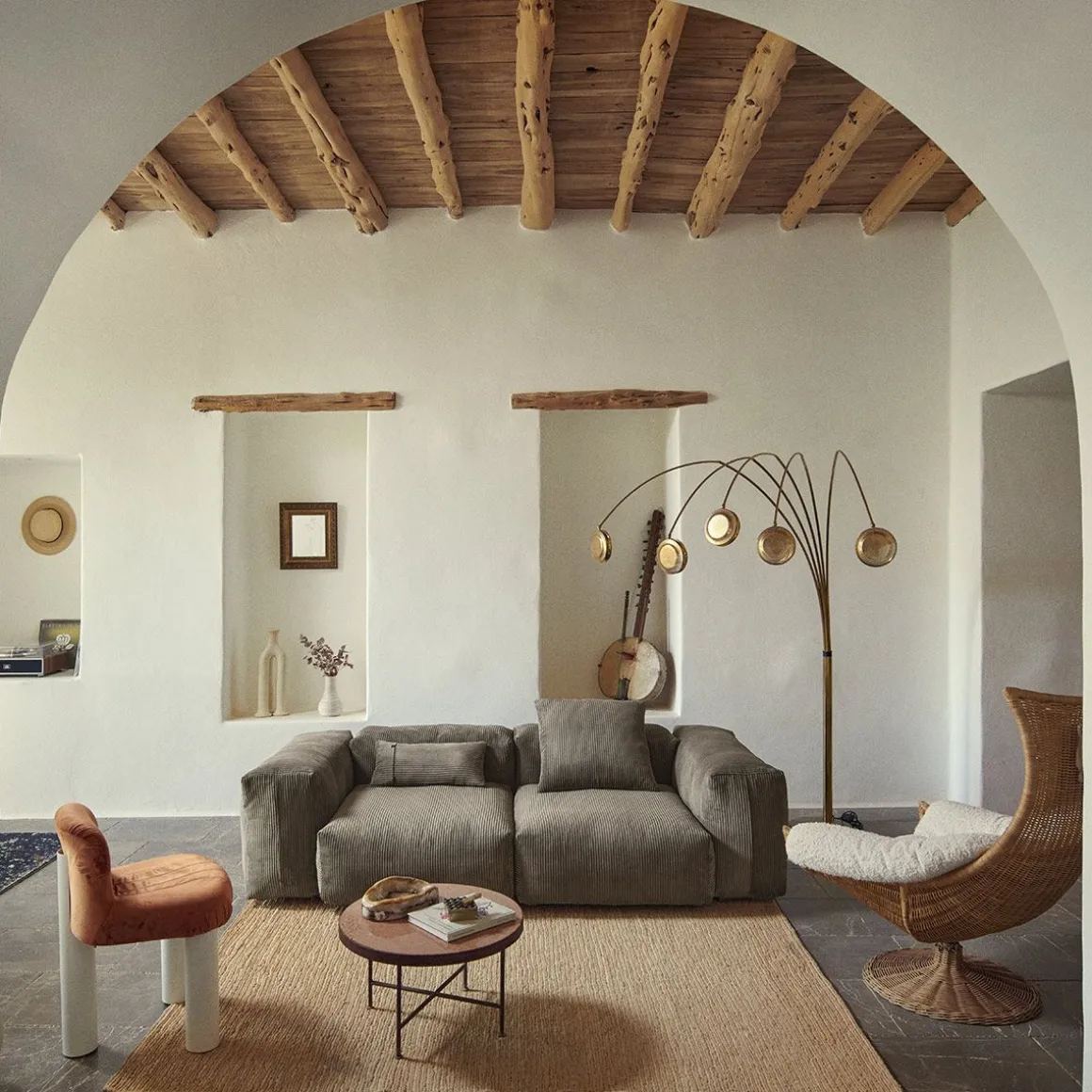 Canapé set 02 medium - Cord velour