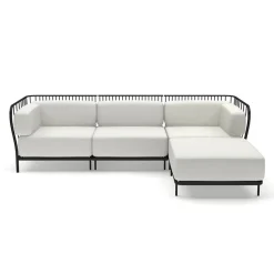 Cannolé Sofa 3 Places avec méridienne