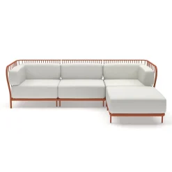 Cannolé Sofa 3 Places avec méridienne