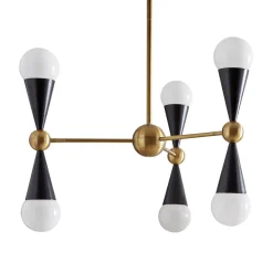 Caracas 3 bras chandelier