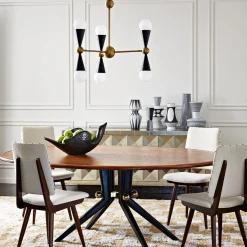 Caracas 3 bras chandelier