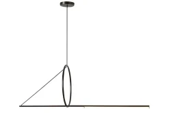 Cercle et trait lampe suspendue